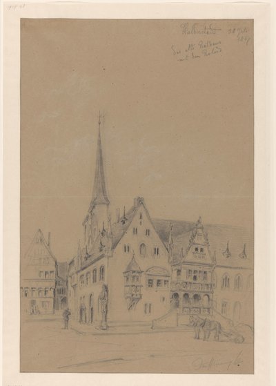 El Ayuntamiento, con el Roelant, de Halberstadt de Jan Striening