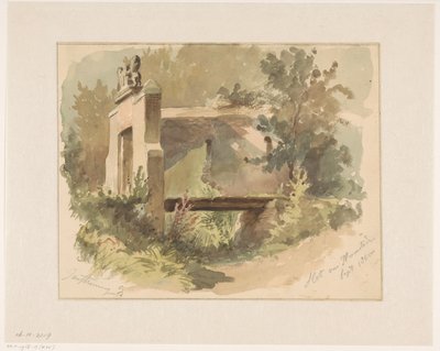 Ruinas del castillo de Heemstede de Jan Striening