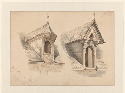 Dos buhardillas en Nuremberg de Jan Striening
