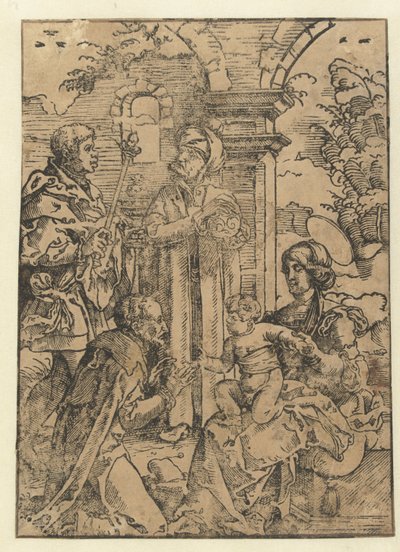 Adoración de los Reyes Magos
Escenas de la vida de Cristo (título de la serie) de Jan Swart Van Groningen