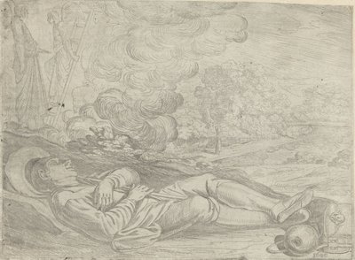 el sueño de jacob de Jan Symonsz Pynas