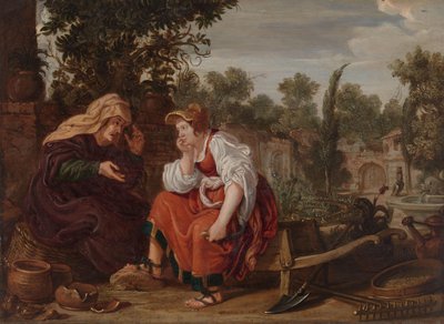 Vertumnus y Pomona de Jan Tengnagel