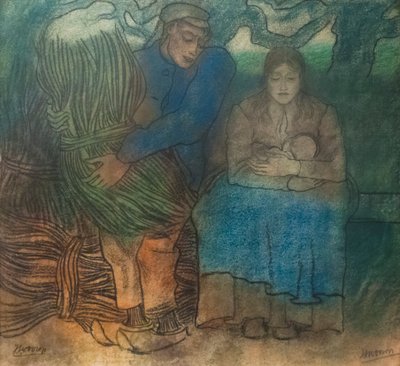 La felicidad de los padres de Jan Toorop