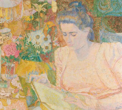 Retrato de la Sra. Marie Jeannette de Lange, c.1900 de Jan Toorop