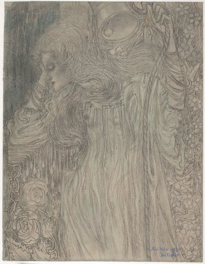 El soñador, 1897 de Jan Toorop