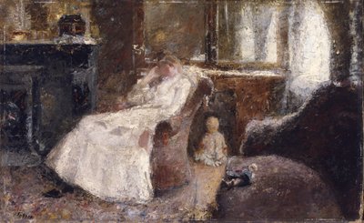 Mujer de blanco de Jan Toorop