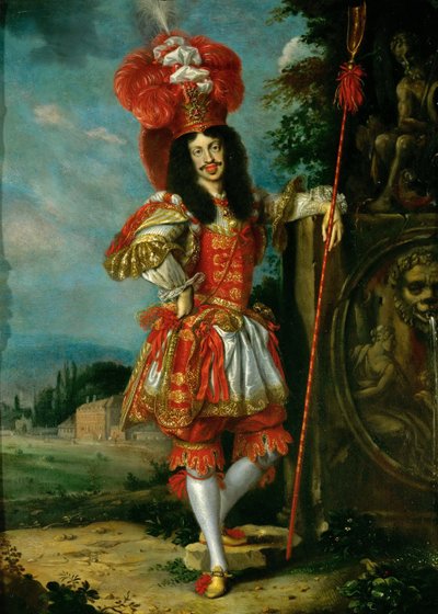 Emperador Leopoldo I 1640-1705 en un traje teatral, 1667 de Jan Thomas