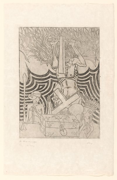 De Anarchie (título original en el objeto)
De Anarchist (título original) de Jan Toorop