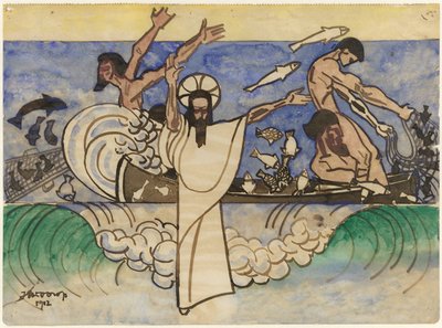 La pesca milagrosa de Jan Toorop