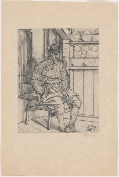 Pescador de Marken de Jan Toorop