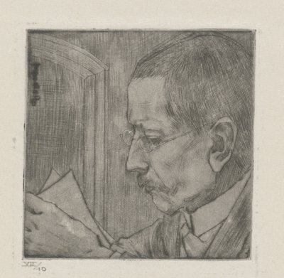 Retrato de Aegidius Timmerman de Jan Toorop