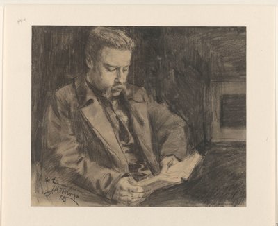 Retrato de Engelbert van Bevervoorde, esclusero de Muiden de Jan Toorop