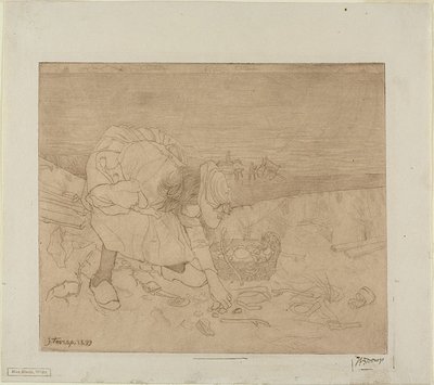 Niño con sarampión de Jan Toorop
