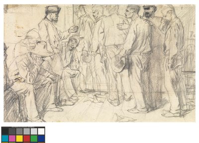 Huelguistas de Jan Toorop
