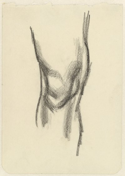 Estudio de una rodilla de Jan Toorop