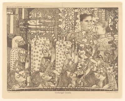 Verheugd Gouda (título original del objeto) de Jan Toorop