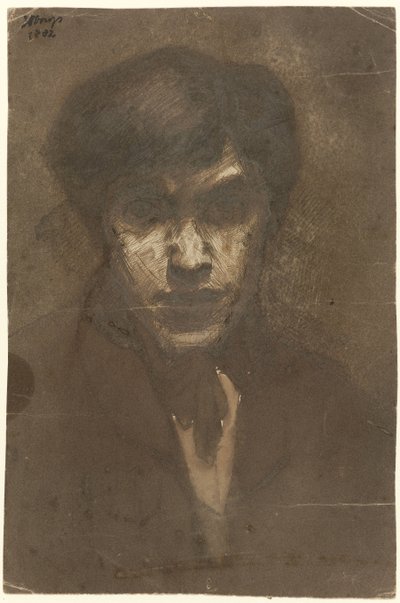 Autorretrato del pintor Jan Toorop de Jan Toorop