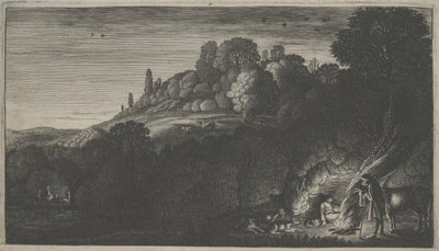 La huida a Egipto de Jan Van de II Velde