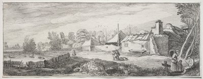 Paisaje con una Granja de Jan Van de Velde
