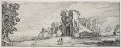 Paisajes y Ruinas: Castillo de Brederode de Jan Van de Velde