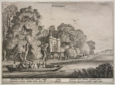 Los doce meses: septiembre de Jan Van de Velde