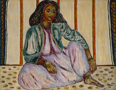 La Odalisca, c.1906 (óleo sobre lienzo) de Jan Verhoeven