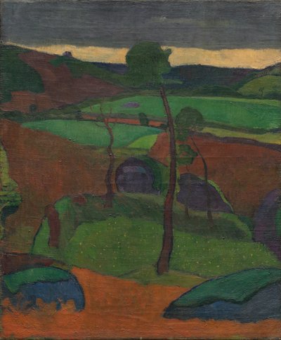 paisaje bretón de Jan Verkade
