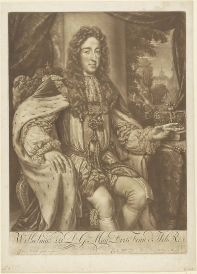 Retrato de Guillermo III, Príncipe de Orange de Jan Verkolje (I)