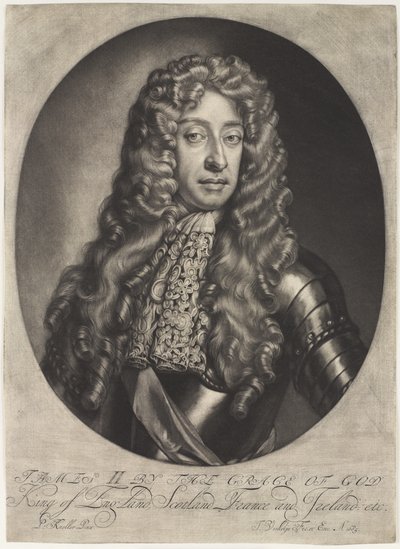 ¿Jacobo II por la Gracia de Dios Rey de Inglaterra, Escocia, Francia e Irlanda etc.? de Jan Verkolje