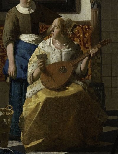La Carta de Amor, c.1669-70 de Jan Vermeer van Delft