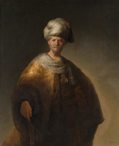 El Noble Oriental también conocido como El Noble Eslavo de Johannes Vermeer