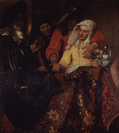 La Alcahueta, 1656 de Jan Vermeer van Delft