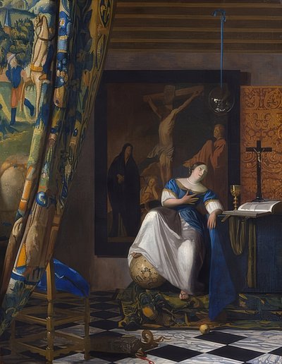 Alegoría de la fe de Jan Vermeer van Delft