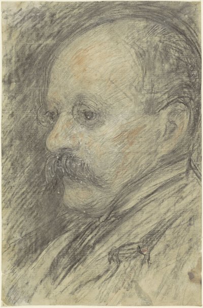 Retrato del artista Cornelis Veth (?) de Jan Veth (possibly)