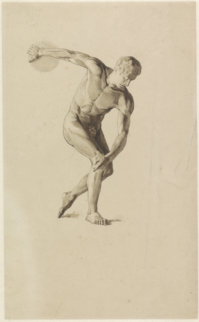 Modelo de escayola de lanzador de disco de Jan Veth