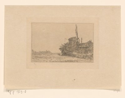 Molino en Laren de Jan Veth