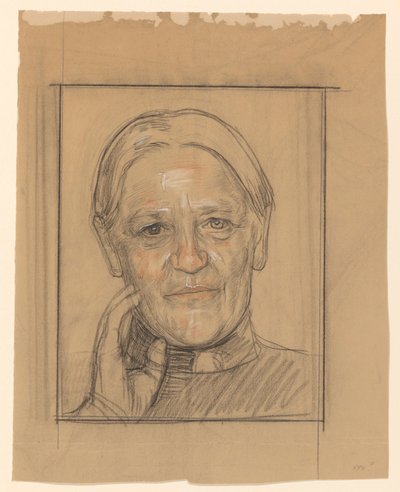 Retrato de Barendina Hermina Muhring de Jan Veth