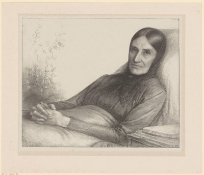 Retrato de Elisabeth Ragazzi van den Wall Bake de Jan Veth