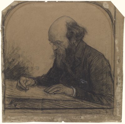 Retrato de Petrus Josephus Hubertus Cuypers de Jan Veth