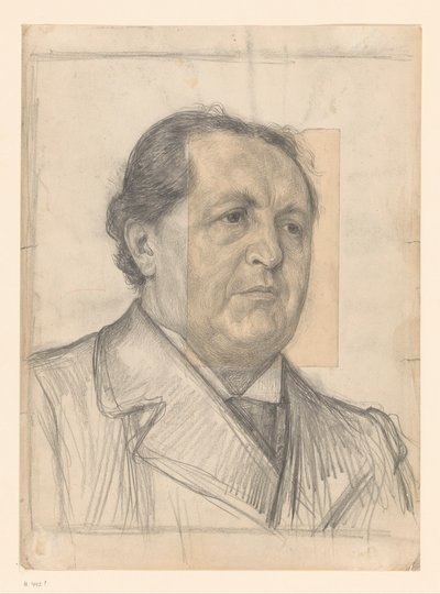 Retrato del Dr. Abraham Kuyper de Jan Veth