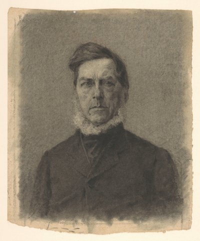 Retrato de un caballero con barba de anillos de Jan Veth
