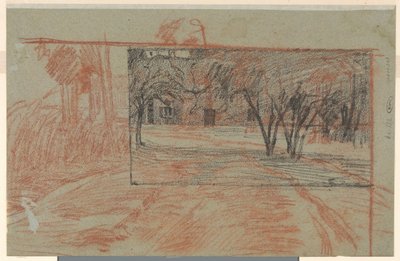 Dos estudios de paisaje, indistintamente de Jan Veth