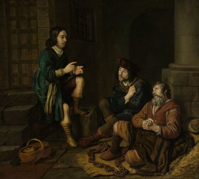 José interpreta los sueños del panadero y del mayordomo de Jan Victors