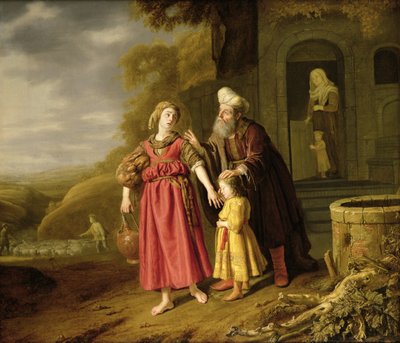 La Expulsión de Agar e Ismael, c.1644 de Jan Victors