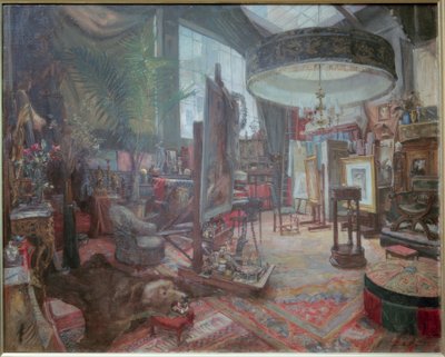 Estudio de Alfons Mucha en París de Jan Vochoc