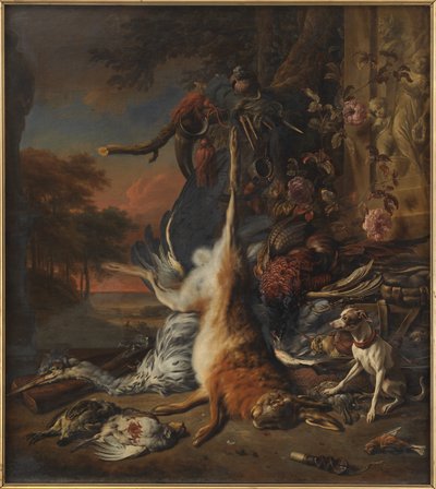 Caza muerta de Jan Baptist Weenix