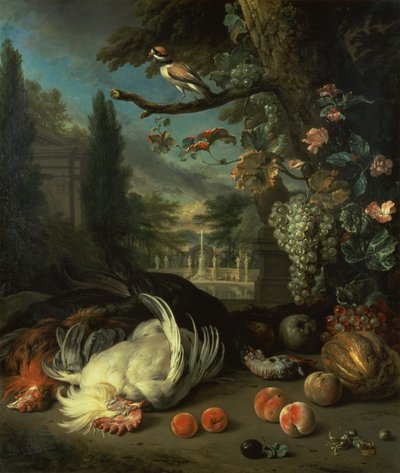 Aves de corral muertas de Jan Baptist Weenix