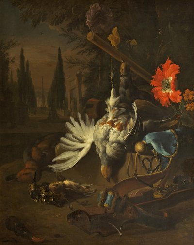 Naturaleza muerta de Jan Baptist Weenix