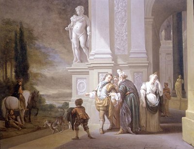 La partida del hijo pródigo de Jan Baptist Weenix