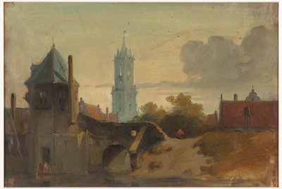 Vista de Delft de Jan Weissenbruch